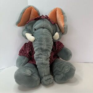 WRINKLES ELEPHANT vintage 1985 plush puppet the heritage collection ganz doll